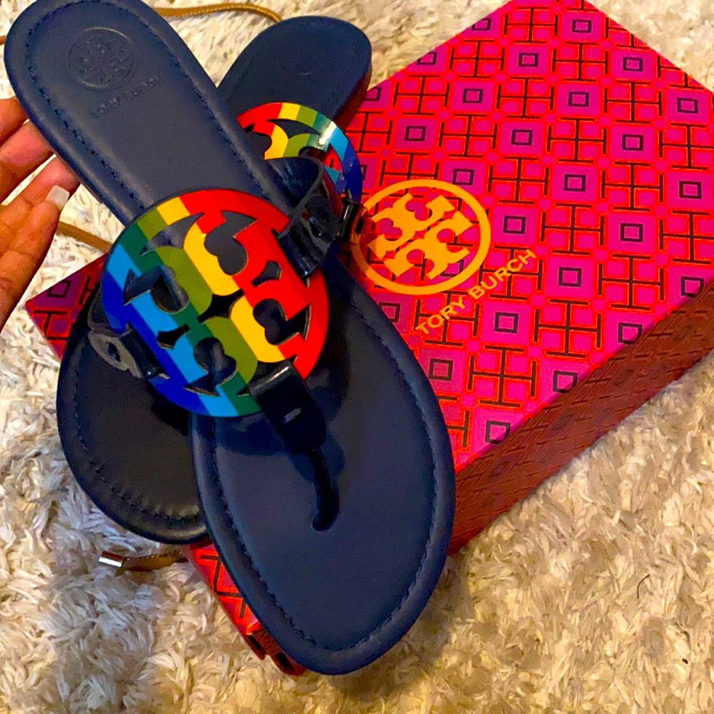 Tory Burch Miller Sandals in RAINBOW